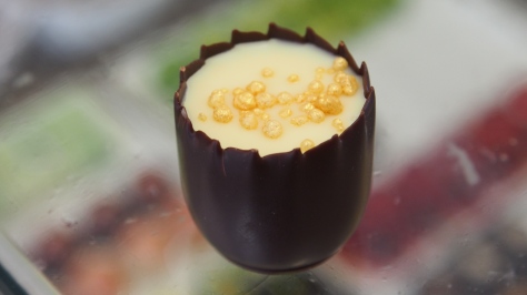 the Creme Brulê chocolate